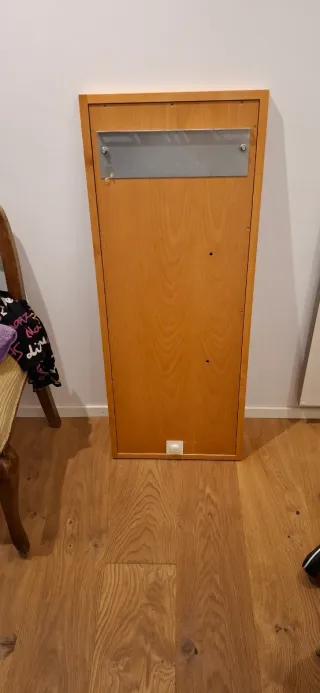 Espejo madera naranja 40x100cm