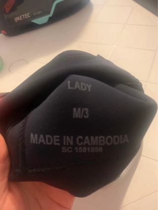 Cappuccio sub Cressi M/3 donna