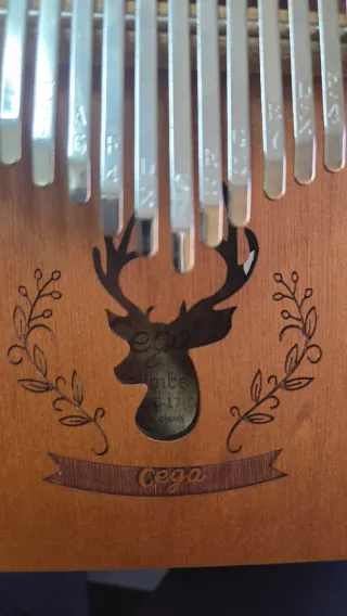 Kalimba de madera Cega, Piano de pulgar 17 Teclas