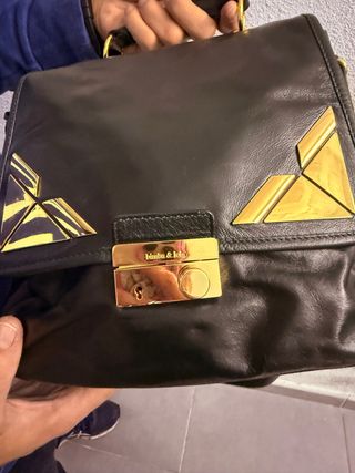 Bolso Bimba y Lola Verde/ Dorado