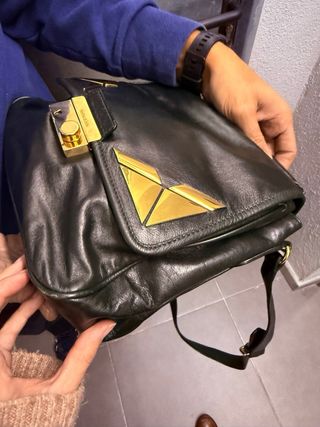 Bolso Bimba y Lola Verde/ Dorado