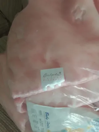 Manta de cuna bebé Baby Perla Gold