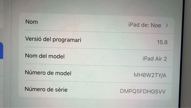 iPad Air 2 16GB Dorado A1566 Negociable!!