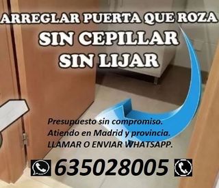 Puertas que rozan o en mal estado, te ayudo...