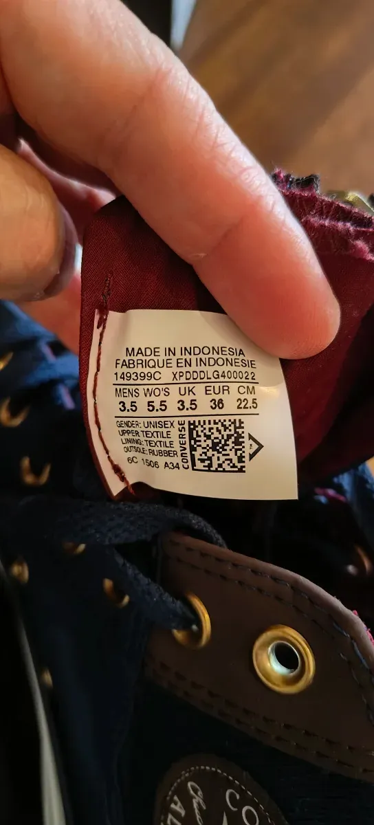 Converse Chuck Taylor mod. 149399C Talla 36