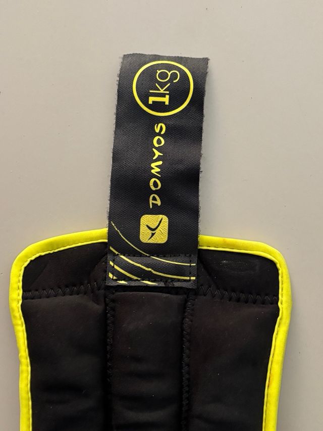 Lastres Tobillo 1kg DOMYOS (Par)