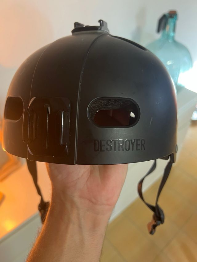Casco DESTROYER Talla L/XL Negro