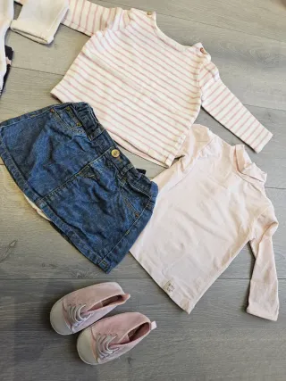 Lote Ropa Bebé Niña 9-12 Meses + regalos