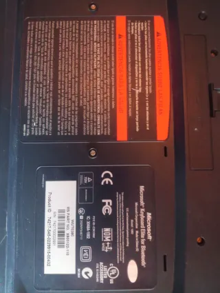 Teclado Microsoft Bluetooth Negro