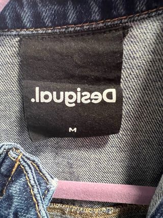 Chaqueta tejana Desigual azul