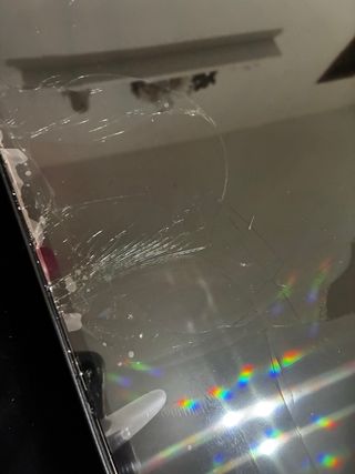 Samsung Crystal UHD 75 Pantalla Rota