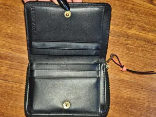 Bimba y Lola Cartera Billetera Negra Multicolor