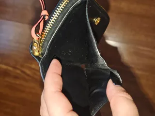 Bimba y Lola Cartera Billetera Negra Multicolor