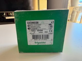 Disyuntor magnetotérmico Schneider GV2ME06