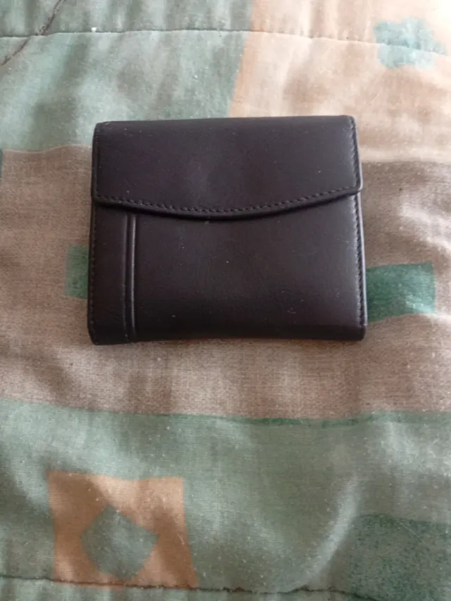 Cartera de hombre negra
