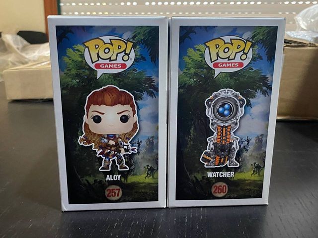 Funko Pop! Horizon Zero Dawn Aloy y Watcher