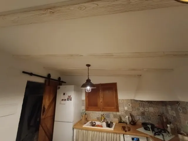 Vigas imitación madera