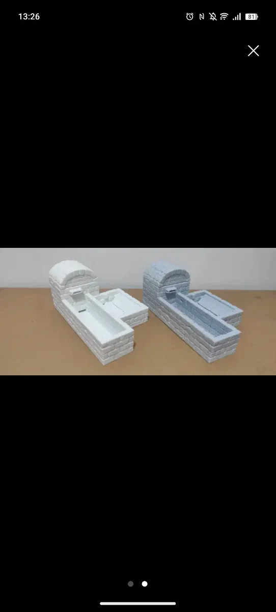 Fuente abrevadero custom Playmobil Belén