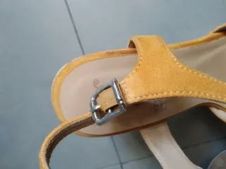Zapatos Gadea Tacon Amarillo Talla 38