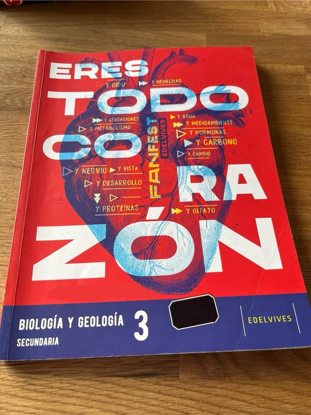 Libro de texto: Biología y Geología 3 ESO