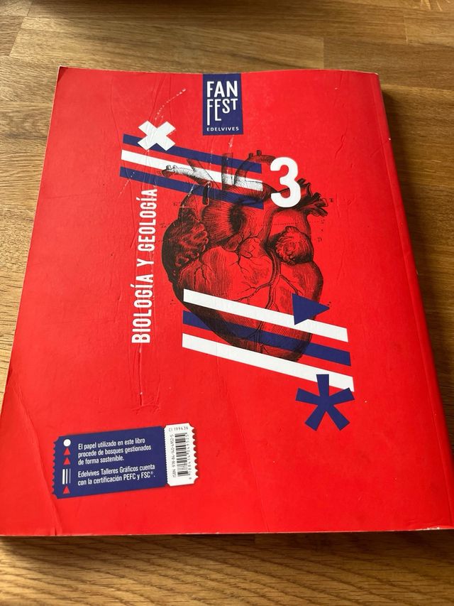 Libro de texto: Biología y Geología 3 ESO