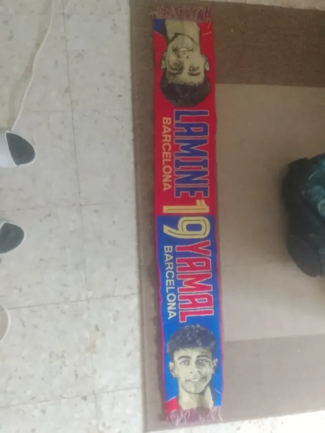 Bufanda Lamine Yamal Barcelona