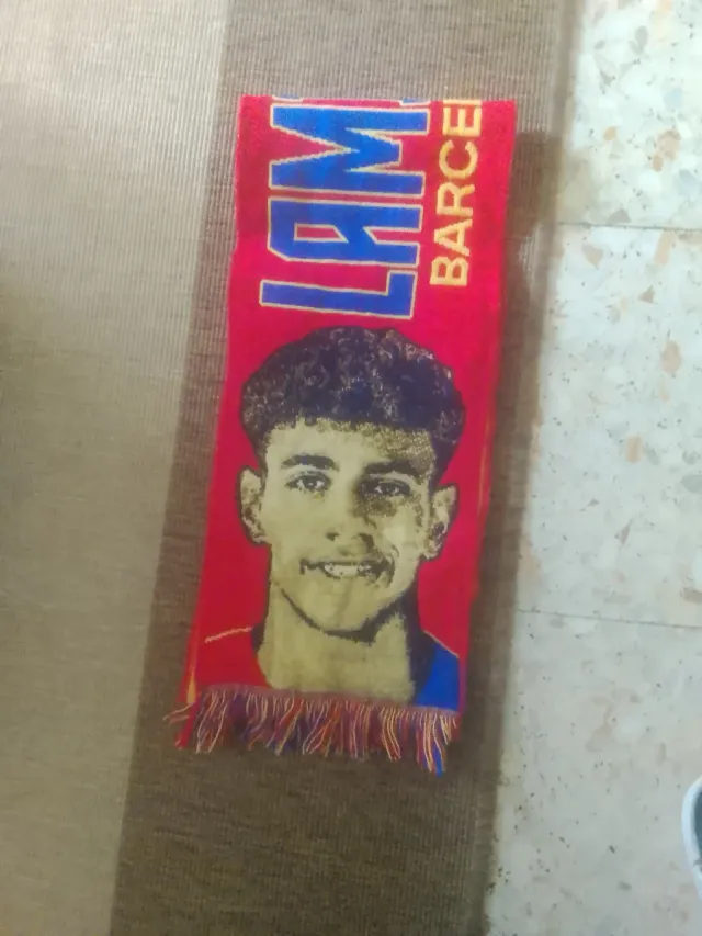 Bufanda Lamine Yamal Barcelona