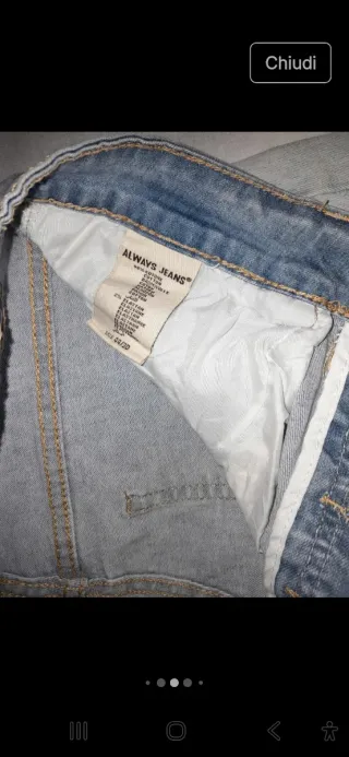 Jens corti uomo strappati