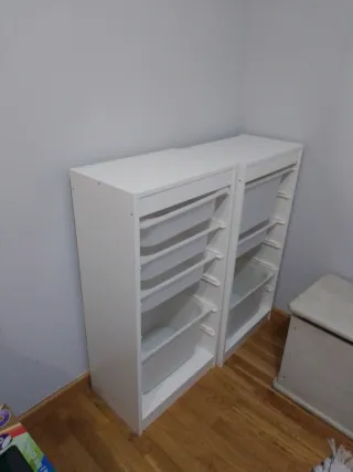 Armario organizador blanco