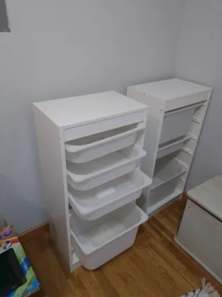 Armario organizador blanco