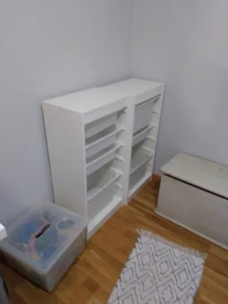 Armario organizador blanco