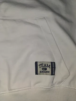 Smanicato Nike Felpa Bianco Taglia S