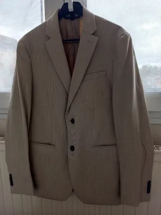 Traje Mango Beige Hombre Talla [Talla]