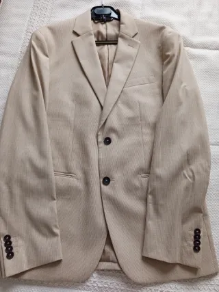 Traje Mango Beige Hombre Talla [Talla]