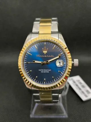 Reloj Maserati R8853100027 Bicolor Azul Hombre