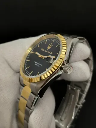 Reloj Maserati R8853100027 Bicolor Azul Hombre