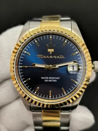 Reloj Maserati R8853100027 Bicolor Azul Hombre