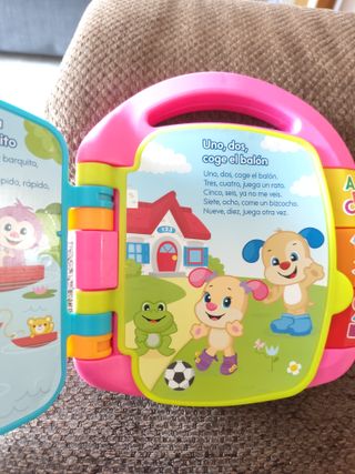 Libro cancionero interactivo de Fisher Price