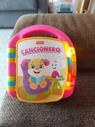 Libro cancionero interactivo de Fisher Price