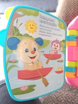 Libro cancionero interactivo de Fisher Price