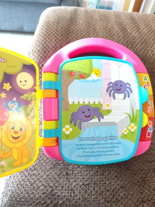 Libro cancionero interactivo de Fisher Price