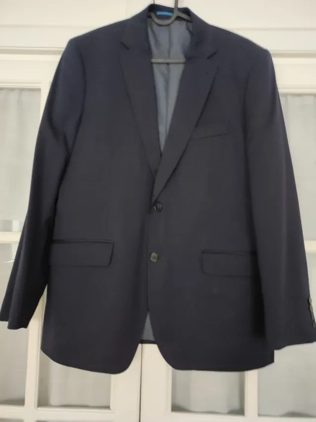 Traje Cortefiel Chaqueta 52 Pantalón 44 Azul