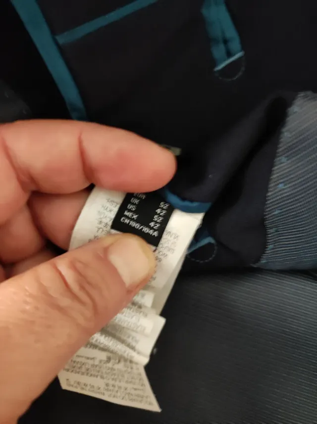 Traje Cortefiel Chaqueta 52 Pantalón 44 Azul