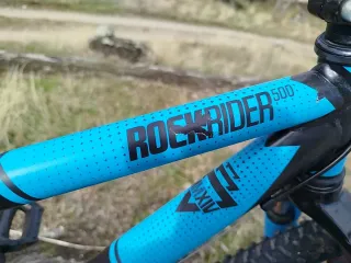 Bicicleta MTB 24 Azul y negra