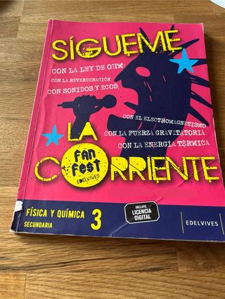 Libro de texto: Física y Química 3 ESO
