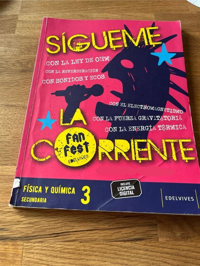 Libro de texto: Física y Química 3 ESO