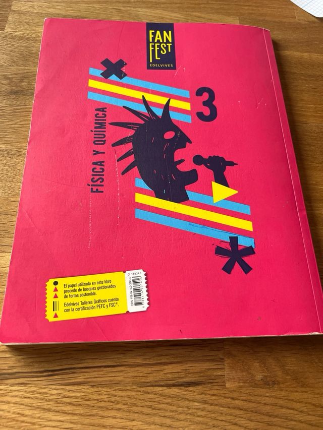 Libro de texto: Física y Química 3 ESO