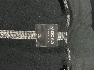 Sudadera Mocka XL Gris y Negro