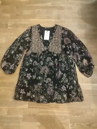 Vestido Zara estampado floral