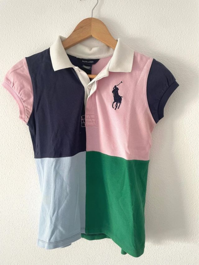 Polo niña Ralph Lauren multicolor